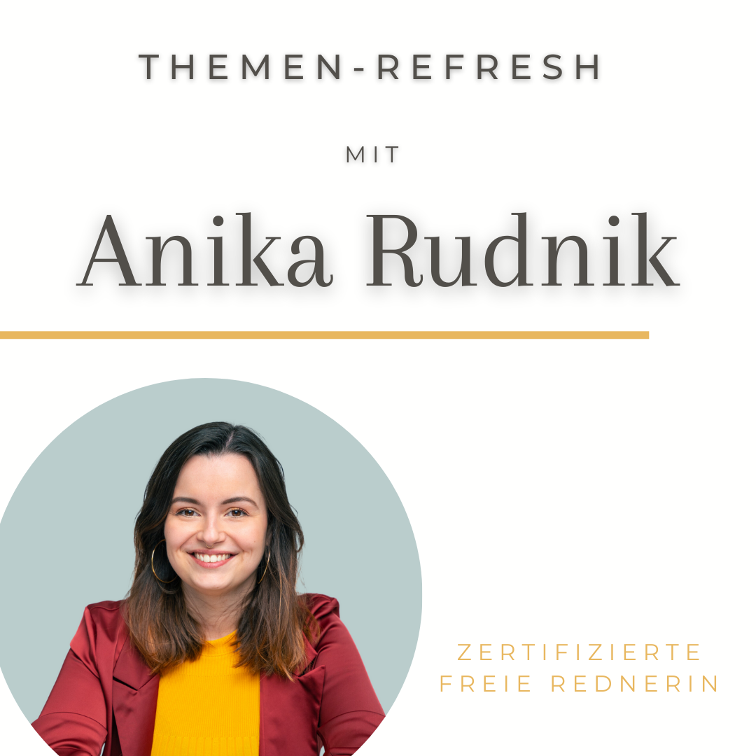 Themen-Refresh mit Anika Rudnik (online)