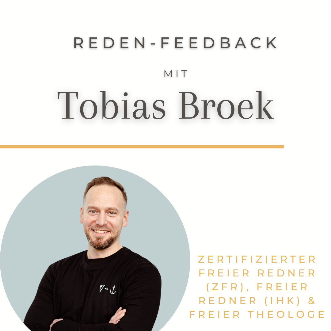 Reden-Feedback mit Tobias (online)